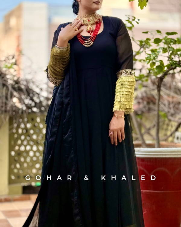 Chiffon Maxi Dress - Image 4