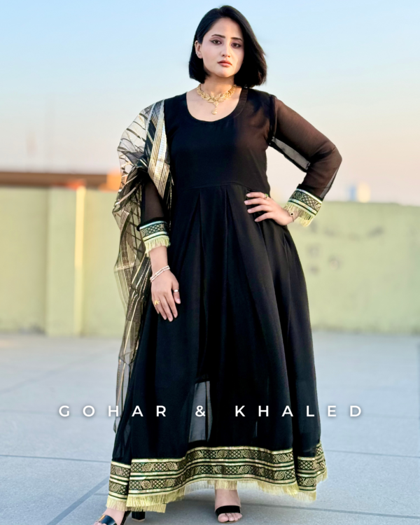 Chiffon Maxi Dress - Image 2