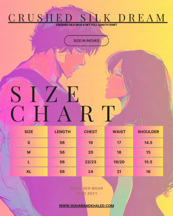 Crushed Fabric Silk & Net Maxi - Image 8