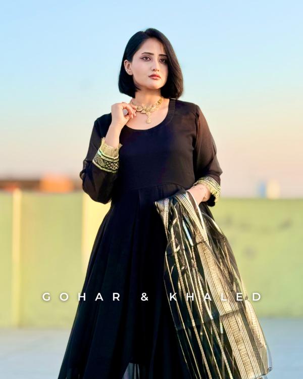 Chiffon Maxi Dress - Image 3