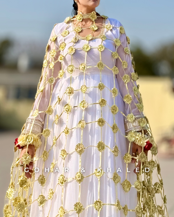 Handmade Gotta Dupatta - Image 3