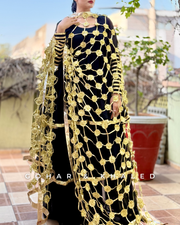 Handmade Gotta Dupatta - Image 1