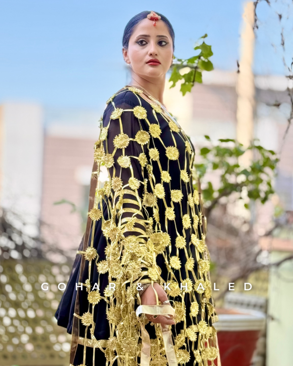 Handmade Gotta Dupatta - Image 6