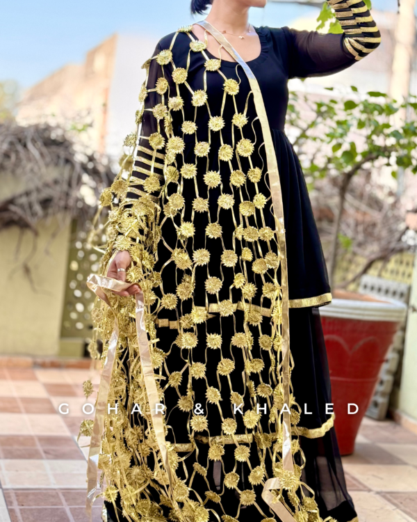 Handmade Gotta Dupatta - Image 2
