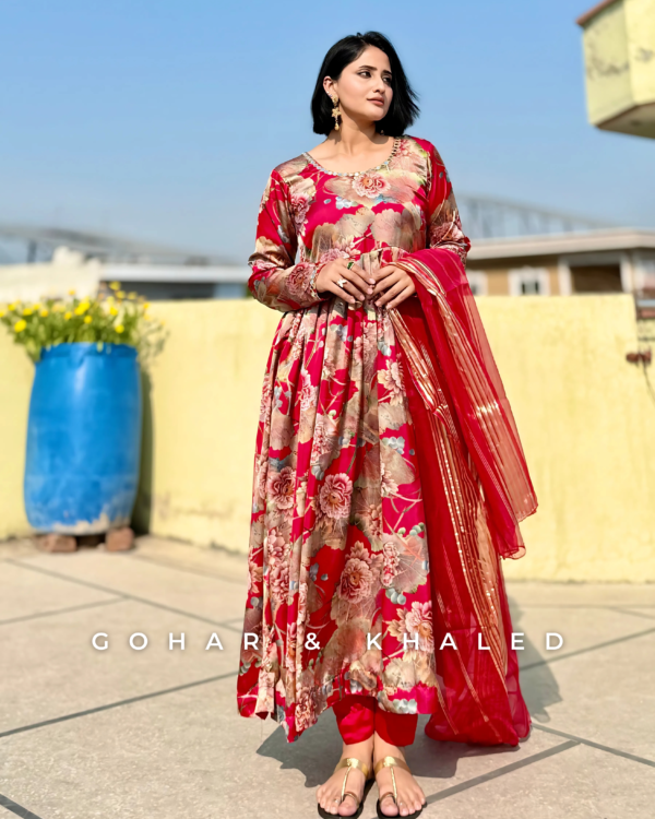 Vitalia - Digital Printed Silk Maxi - Image 3