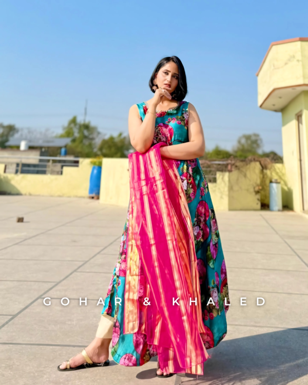 Vitalia – Silk Maxi Digital Printed - Image 3