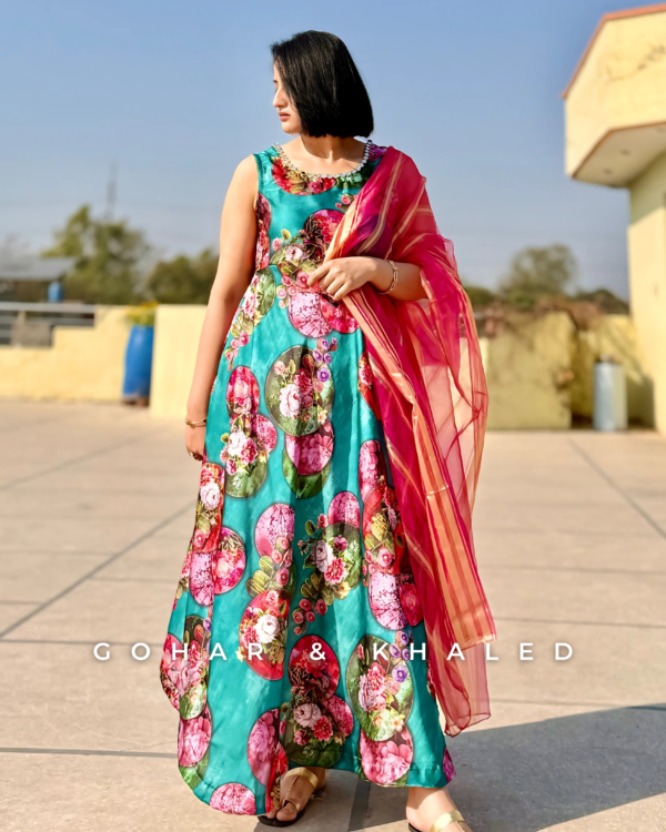 Vitalia – Silk Maxi Digital Printed - Image 2