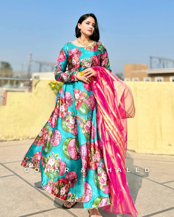 Vitalia – Silk Maxi Digital Printed - Image 3