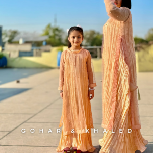 Crushed Fabric Silk & Net Maxi - Image 5