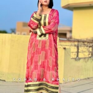 Silk Kaftan Dress - Image 2