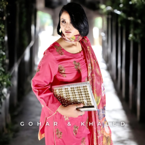 Embroidered Lawn Stitched Dress 3Pc - Image 2