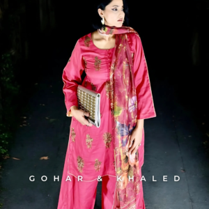 Embroidered Lawn Stitched Dress 3Pc - Image 4